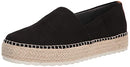 DR SCHOLLS SHOES WOMEN'S SIZE 7.5M - SUNRAY ESPADRILLE SLIP ON - BLACK - Like New