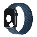 APPLE WATCH 45MM BRAIDED SOLO LOOP SIZE 7 - STORM BLUE - Like New