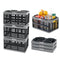 CLEVERMADE COLLAPSIBLE SHOPPING BASKET 16L, 4 Gal Reusable - Scratch & Dent