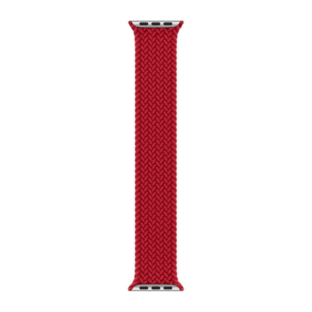 APPLE WATCH BRAIDED SOLO LOOP BAND 40MM SIZE 7 - (PRODUCT) RED - Like New