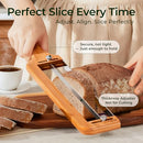 KEECHEE BREAD PILOT ADJUSTABLE UPGRADED BREAD KNIFE FOR HOMEMADE K006 - BROWN - Like New