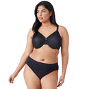 857109 WACOAL WOMEN'S SIMPLE SHAPING UNLINED FULL COVERAGE BRA BLACK 38DD - Brand New