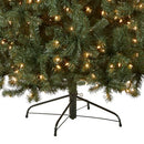 National Tree Company 7.5 ft Pre-Lit North Valley Spruce Artificial - Like New