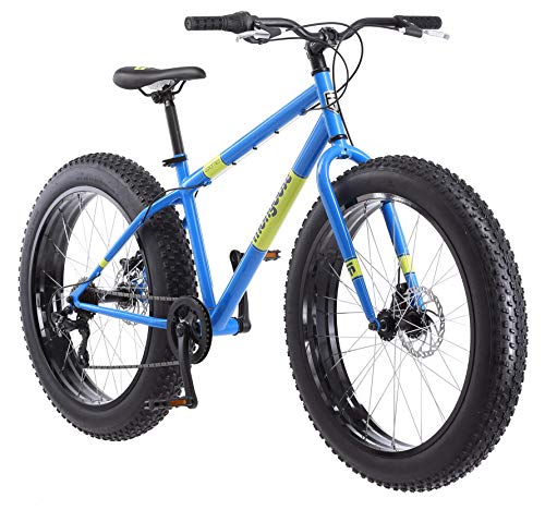 MONGOOSE DOLOMITE FAT TIRE MENS MOUNTAIN BIKE - LIGHT BLUE - Like New