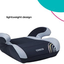 COSCO TOPSIDE BACKLESS COSCO BOOSTER CAR SEAT, RAINBOW - Like New