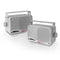 PYLE OUTDOOR WATERPROOF WIRELESS BLUETOOTH 3.5 INCH SPEAKER SYSTEM - WHITE - Like New