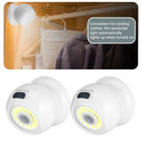 LEMONBEST MOTION SENSOR OUTDOOR LIGHTS - WHITE - Like New
