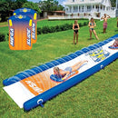 WOW SPORTS MEGA WATER SLIDE GIANT BACKYARD SLIDE WITH SPRINKLER - BLUE - Like New