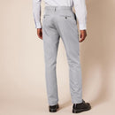 Amazon Essentials Men's Slim-Fit Flat-Front Light Gray Dress Pant 34X33 - Brand New