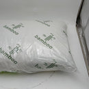 ADORABLE BAMBOO MEMORY FIBER PILLOW MOISTURE WICKING 1PK - WHITE/GREEN ACCENTS - Brand New