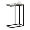 FURINNO CAMNUS MODERN LIVING C SHAPED SOFA SIDE TABLE - FRENCH OAK GRAY - Like New