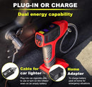 EMSON Bullseye Pro Max Deluxe Tire Inflator Portable Air Compressor - Red - Like New