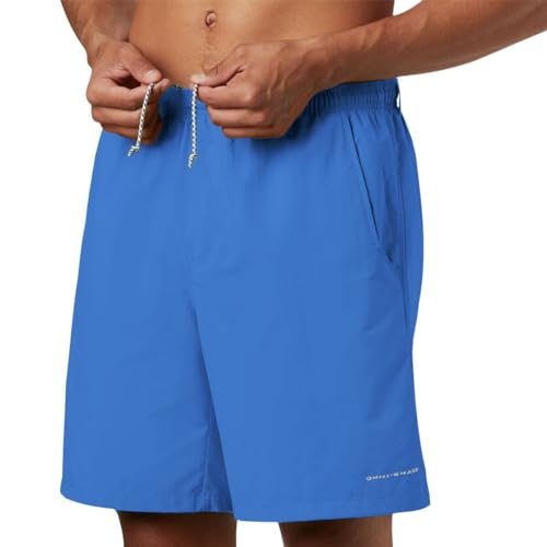 COLUMBIA MEN'S BACKCAST III WATER SHORT MEN L VIVID BLUE - Brand New