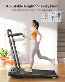 ACEZOE 3 IN 1 UNDER DESK TREADMILL WITH INCLINE 300LBS CAPACITY - BLACK/ GRAY - Like New