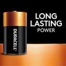 DURACELL COPPERTOP D ALKALINE BATTERIES BOX OF 12 MN1300BK - BLACK - Brand New