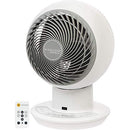 IRIS USA WOOZOO Air Circulator Fan with Remote, Oscillating 10 Speeds - White - Brand New