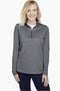 TT31HW Team 365 Ladies' Zone Sonic Heather Performance Quarter-Zip New