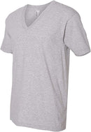 2456W American Apparel Unisex Fine Jersey Short-Sleeve V-Neck New