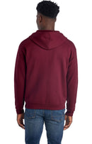 GENERIC NORTH POLE AND MORE, UNISEX FLEECE FULL-ZIP HOODIE - SIZE: 3XL - MAROON - Brand New
