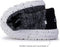 110354912 Hey Dude Men's Wally Sox Black White Size 12 - Like New