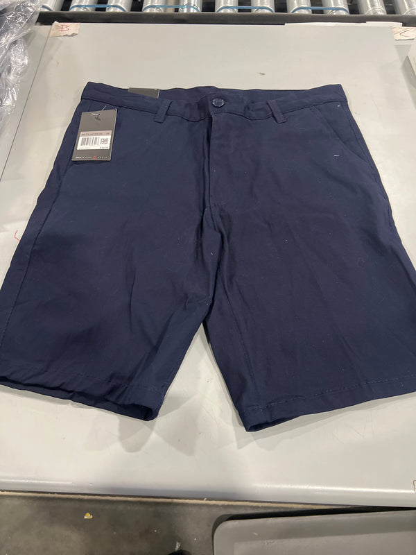 GALAXY BY HARVIC MEN'S SHORTS - SIZE: MEN 32 - NAVY - Brand New