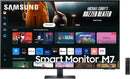 SAMSUNG 43" M7 (M70D) SERIES 4K UHD SMART MONITOR, LS43DM702UNXGO, 2024 - BLACK Like New