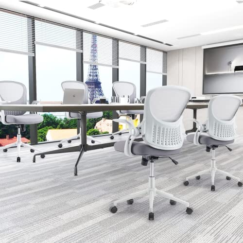 JHK ERGONOMIC OFFICE CHAIR MESH HOME OFFICE DESK CHAIRS COMPUTER - GRAY - Like New