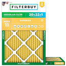 Filterbuy 20x22x1 Air Filter MERV 11 Pet & Allergy Defense - Scratch & Dent