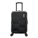 AMERICAN TOURISTER NXT HARDSIDE LARGE CHECKED SPINNER SUITCASE - BLACK - Like New