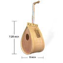TOUCH OF ECO POLLINATING PALACE, HANGABLE BIRD HOUSE FOR PATIO DECK TREES - WOOD - Like New