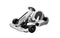 NINEBOT SEGWAY GOKART KIT2 IMMERSIVE ELECTRIC GO-KART RACING WHITE - Like New