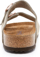 BIRKENSTOCK ARIZONA SOFT FOOTBED UNISEX SANDALS - SIZE: MEN 8 WOMEN 10 - TAUPE - Brand New
