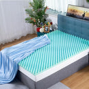 Askme 2 Inch Gel Memory Foam Mattress Topper Twin XL 501-0027-001 (B0854K7PRN) - Brand New