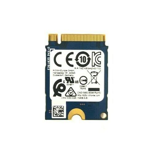 TOSHIBA 256GB PCIE NVME M.2 2230 SSD STATE DRIVE KBG40ZNS256G - BLUE - Like New