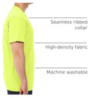 3931P Fruit of the Loom Men's Heavy Cotton T-Shirt KHAKI S - Like New