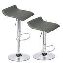 ELECWISH SET OF 2 BAR STOOLS OW002 - GRAY - Like New