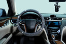 Comwilbet New Diamond Inlay Leather Steering Wheel Cover, 15 inch, B0B2D1CNXP - Brand New