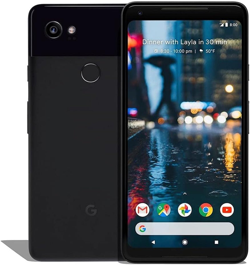 For Parts: GOOGLE PIXEL 2 XL 64GB BLACK - UNLOCKED DEFECTIVE MOTHERBOARD