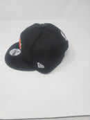 NEW ERA MEN S NEW YORK KNICKS OFFICIAL TEAM COLOR 9FIFTY SNAPBACK HAT - BLACK - Brand New