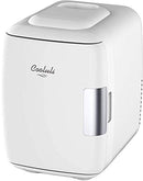 Cooluli Mini Fridge for Bedroom - Car, Office Desk & Dorm Room - CL4LW - White - Like New