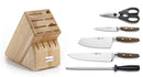 WÜSTHOF EPICURE 6-PIECE KNIFE BLOCK SET - BLACK - Like New