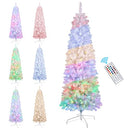 SHareconn 4ft Prelit Christmas Tree Remote Controlled Multi-Color RGB White - Brand New