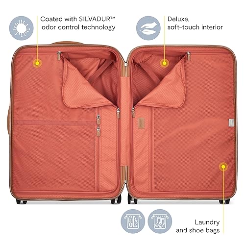DELSEY PARIS CHATELET AIR 2.0 HARDSIDE LUGGAGE WITH SPINNER WHEELS 26" - ANGORA - Brand New