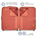 DELSY PARIS CHATELET AIR 2.0 LUGGAGE SPINNER WHEELS CHECKED 28" 1PC - BROWN - Brand New