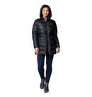 WL5479010 Columbia Women's Harmony Falls Mid Down Jacket Black, M - Brand New
