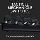 LOGITECH G413 SE FULL-SIZE MECHANICAL GAMING KEYBOARD 920-010433 - BLACK - Like New