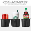 MOTROBE TESLA MODEL Y TESLA MODEL 3 CENTER CONSOLE CUP HOLDER INSERTS - BLACK - Like New