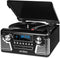 VICTROLA 50's Retro Bluetooth Record Player Multimedia V50-200 - Black Like New