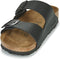 BIRKENSTOCK UNISEX ARIZONA BIRKO-FLOR SANDALS NARROW - MEN 7N WOMEN 9N - BLACK - Like New