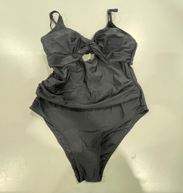 CUPSHE ONE PIECE SWIM SUIT - SIZE: WOMEN M - BLACK - Like New